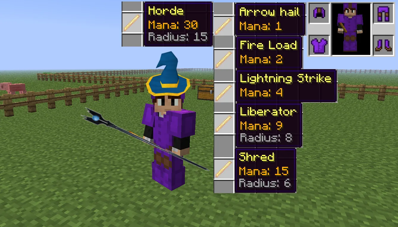 WitchCraft — скриншот 1 (Плагины, Minecraft)