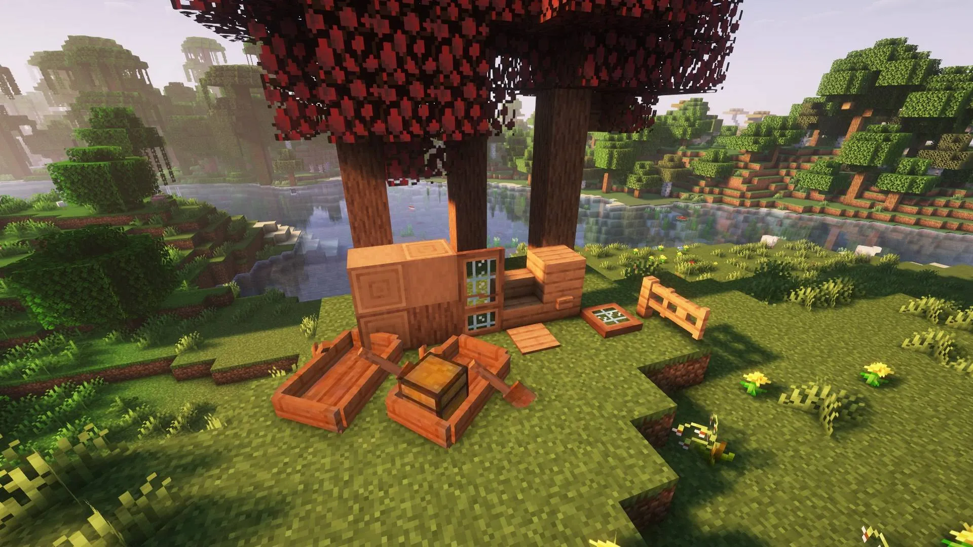 Japanese plants, Моды, Minecraft