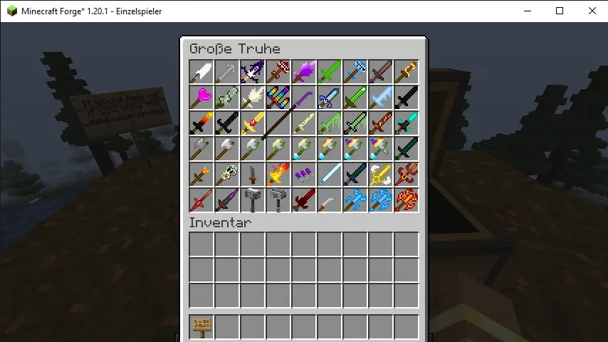 PLs extra swords — скриншот 1 (Моды, Minecraft)