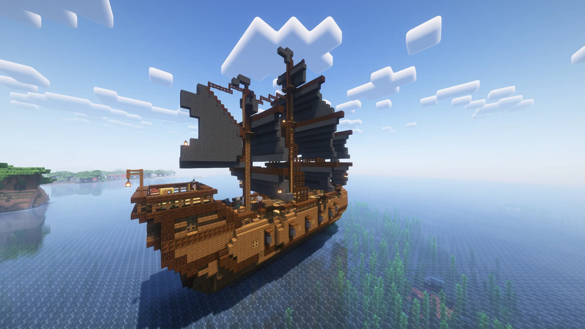 Illager Battleship — скриншот 5 (Моды, Minecraft)