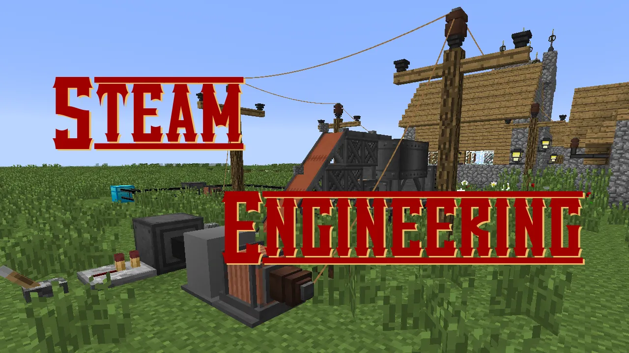 Steam Engineering — скриншот 1 (Модпаки, Minecraft)