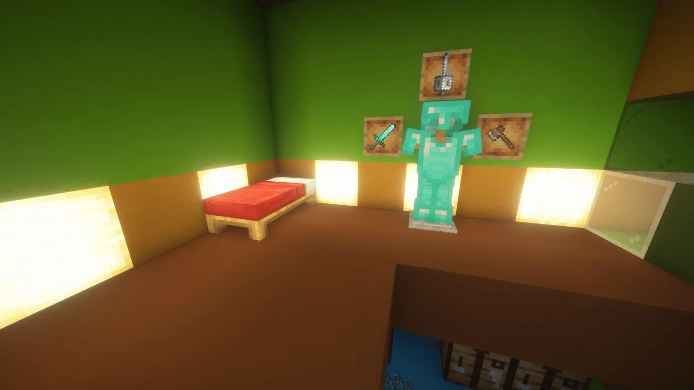 Villager Face House, Карты, Minecraft