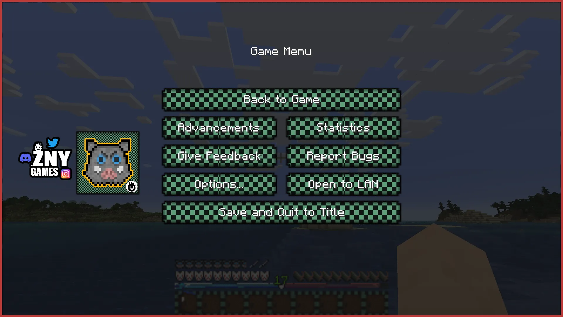 DEMON SLAYER UI — скриншот 7 (Текстуры, Minecraft)