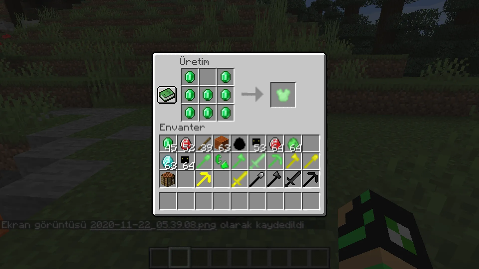 Robot Necmi, Моды, Minecraft