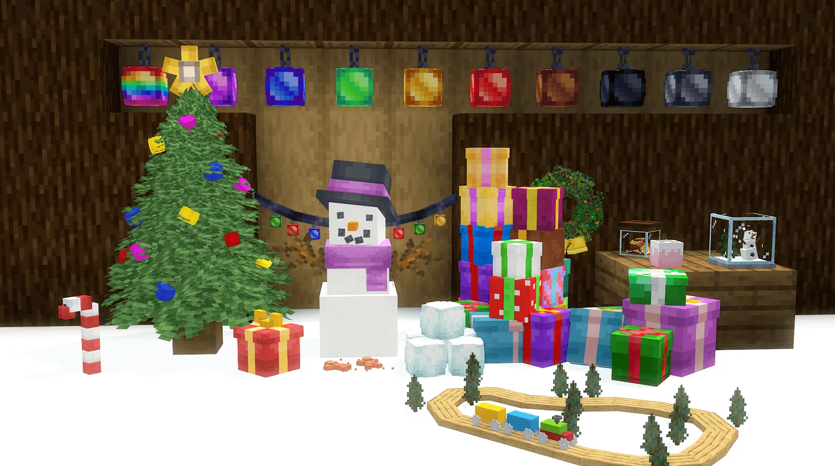 Christmas Decorations, Дата-паки, Minecraft