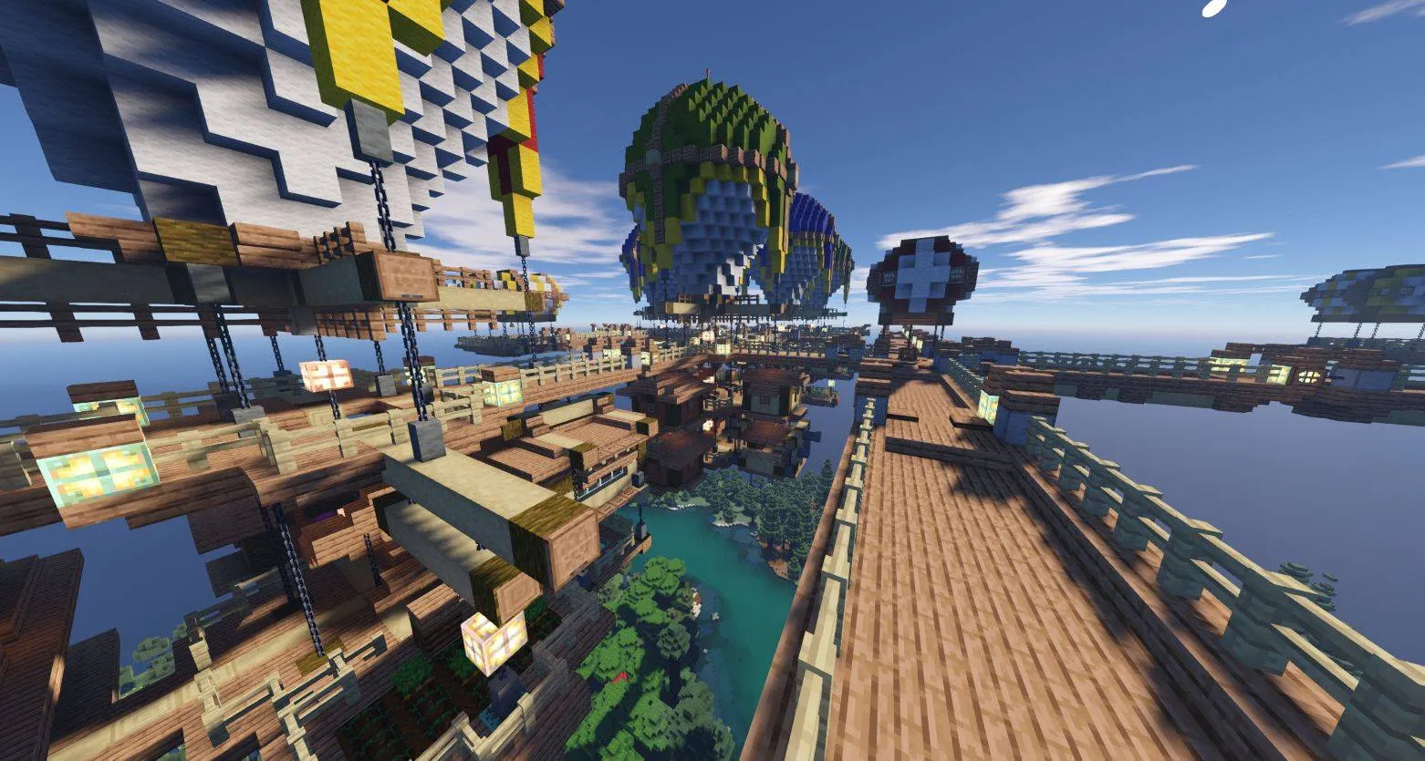 Skysprawl, Дата-паки, Minecraft