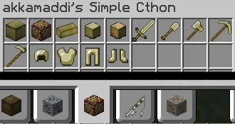 akkamaddi's Simple Cthon, Моды, Minecraft