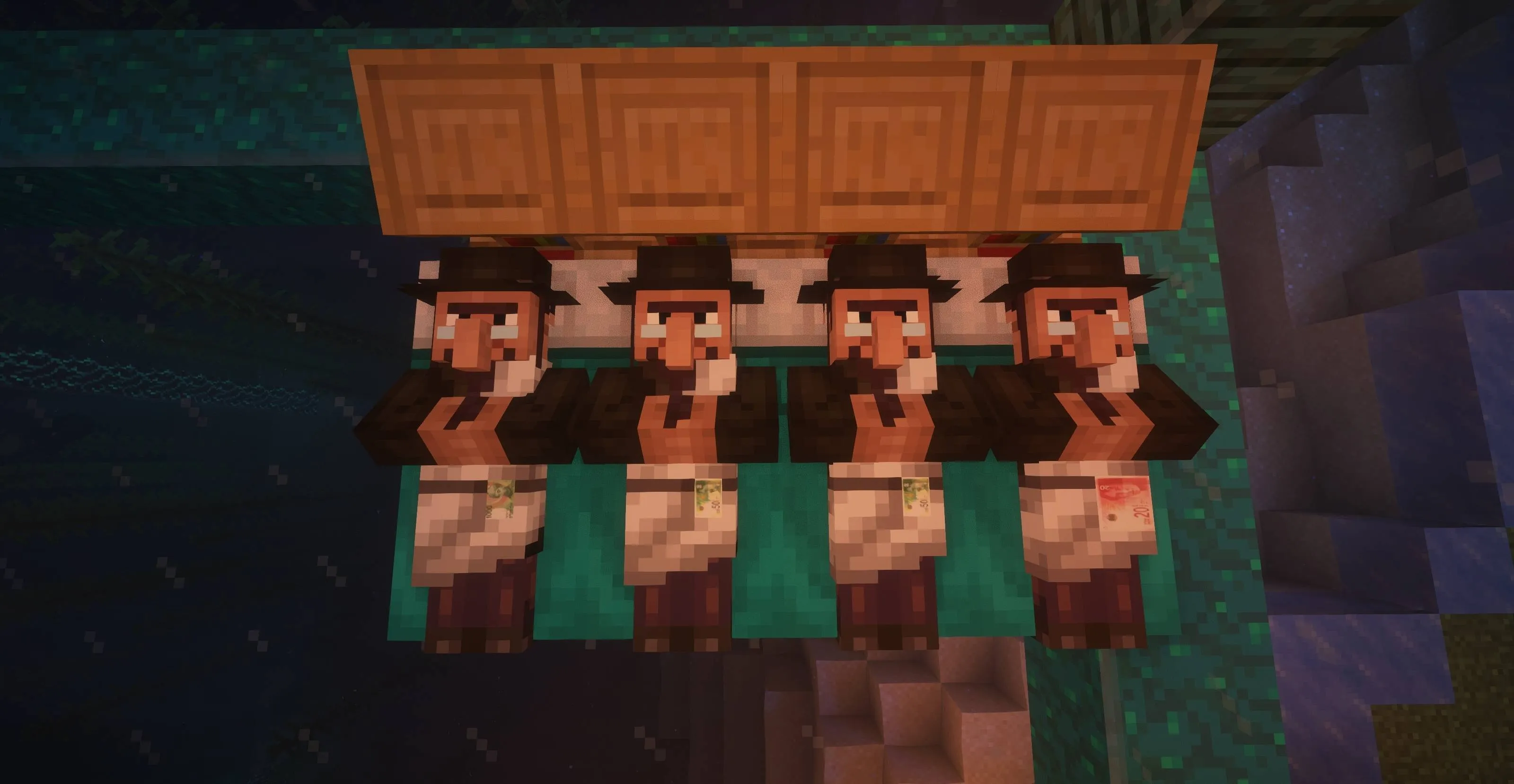 Orthodox Jewish Villagers — скриншот 1 (Текстуры, Minecraft)