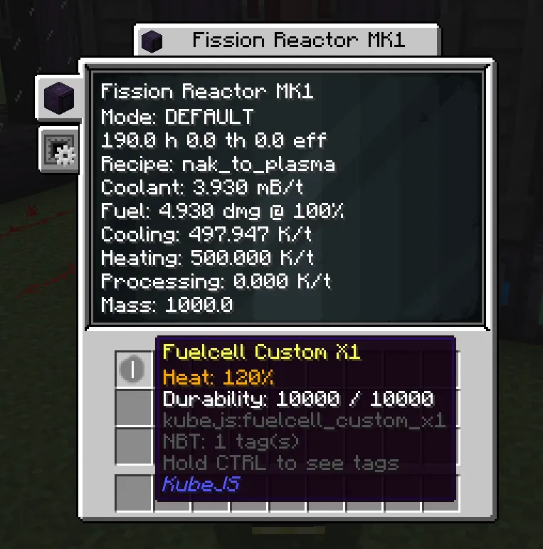 Dea's Fission, Моды, Minecraft