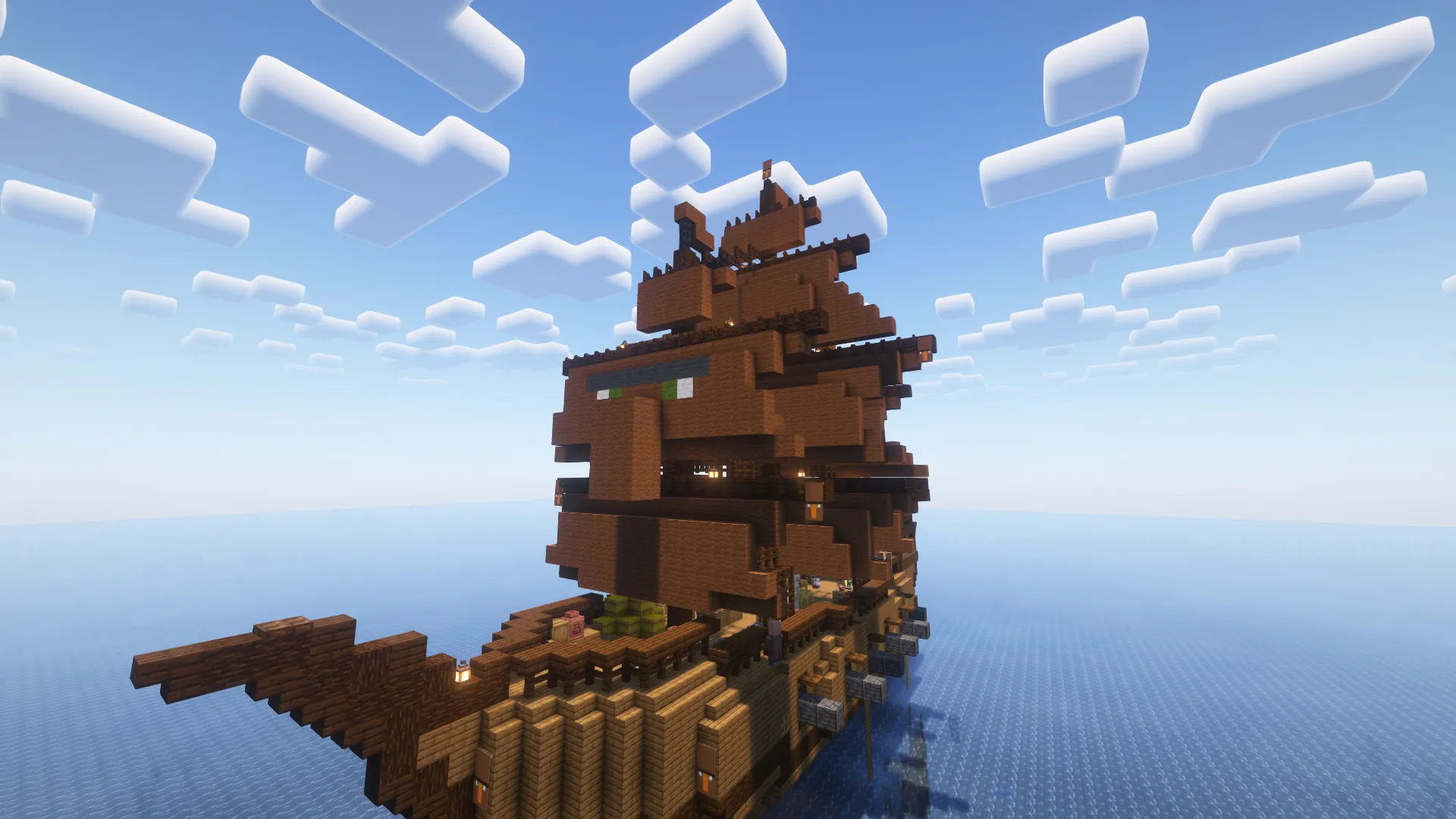 Villager Warship — скриншот 7 (Моды, Minecraft)