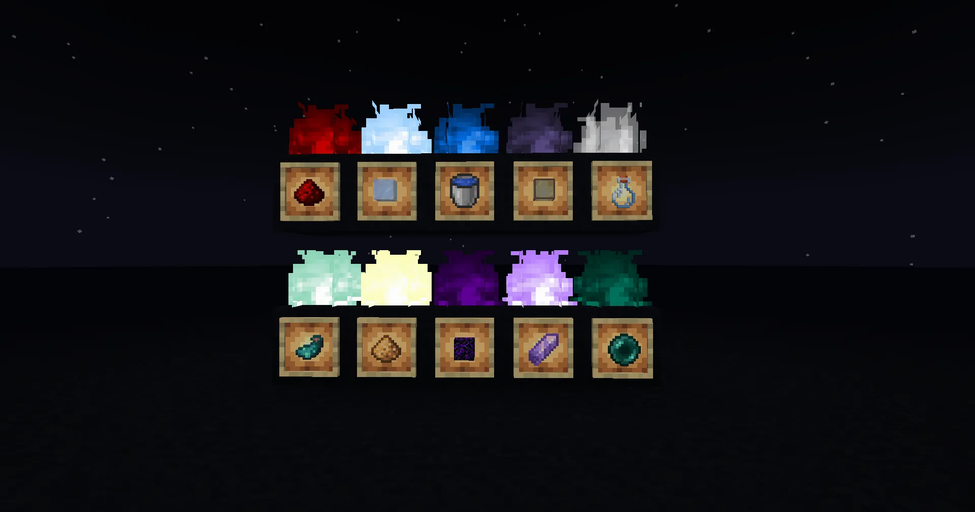 Phantom Flames, Моды, Minecraft