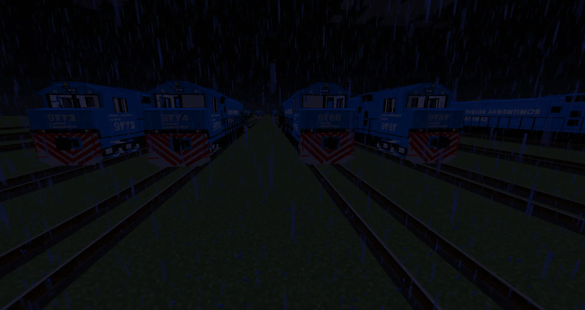 Unified  Railways - Immersive Railroading — скриншот 1 (Текстуры, Minecraft)