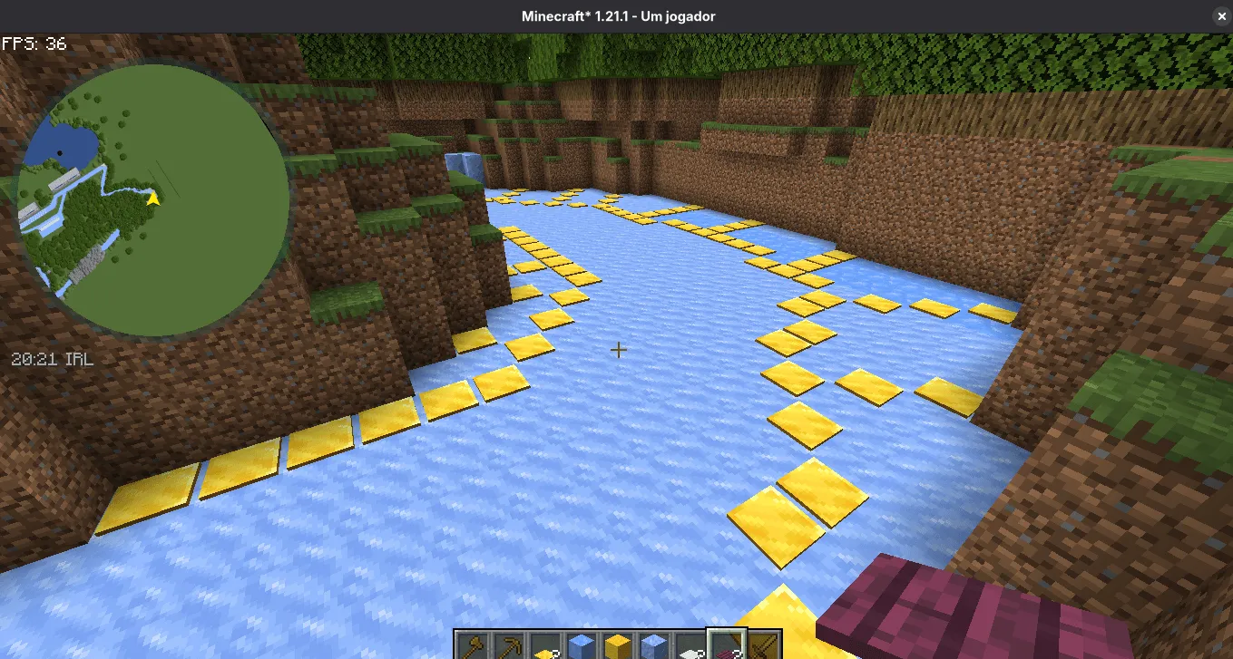 Trial Mountain Ice Boat, Карты, Minecraft