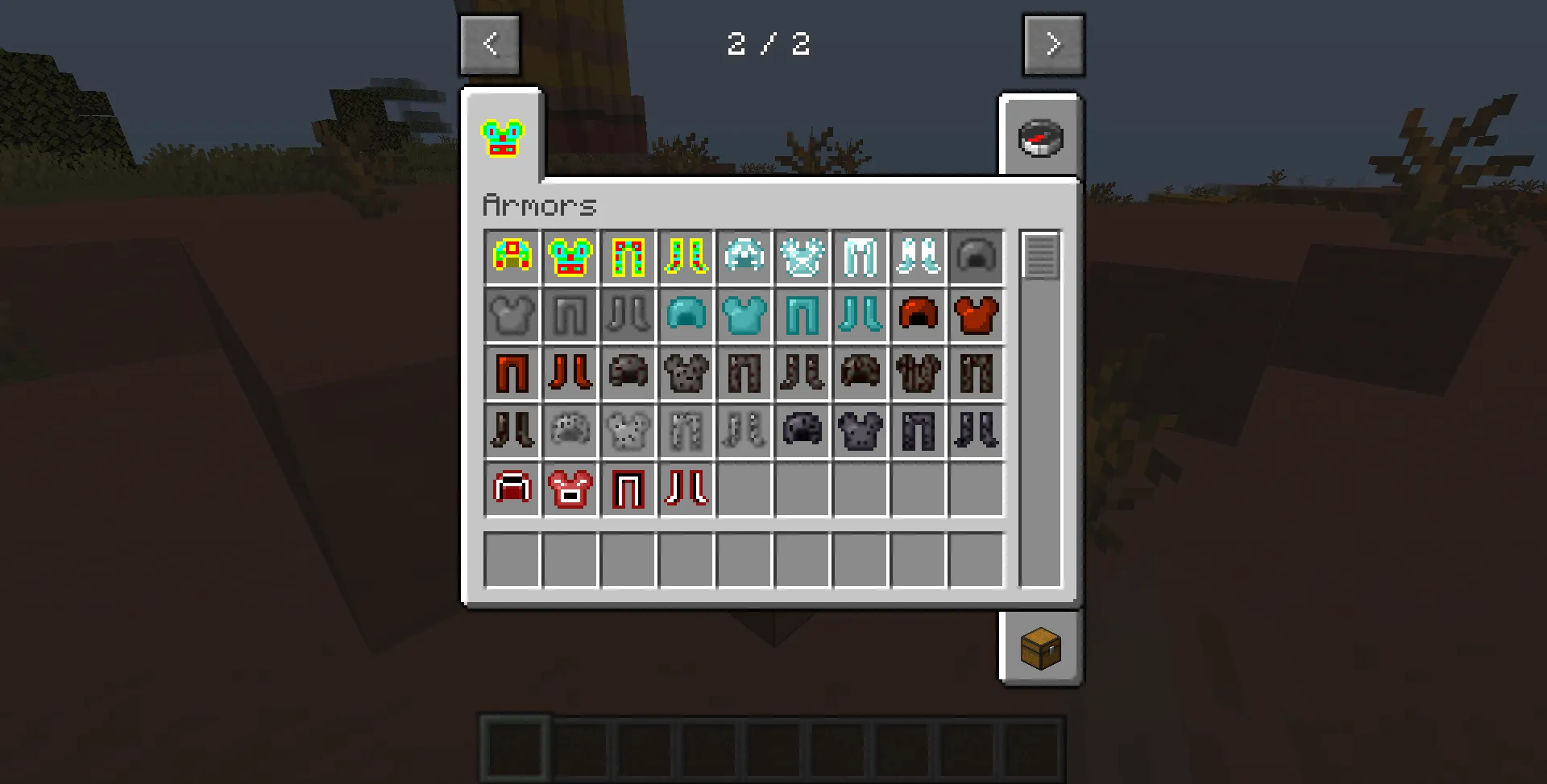 Many more Armors — скриншот 1 (Моды, Minecraft)