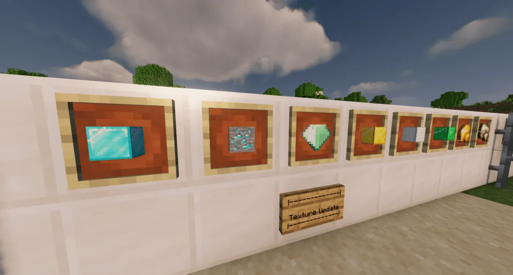 Shiny Pixels — скриншот 1 (Текстуры, Minecraft)