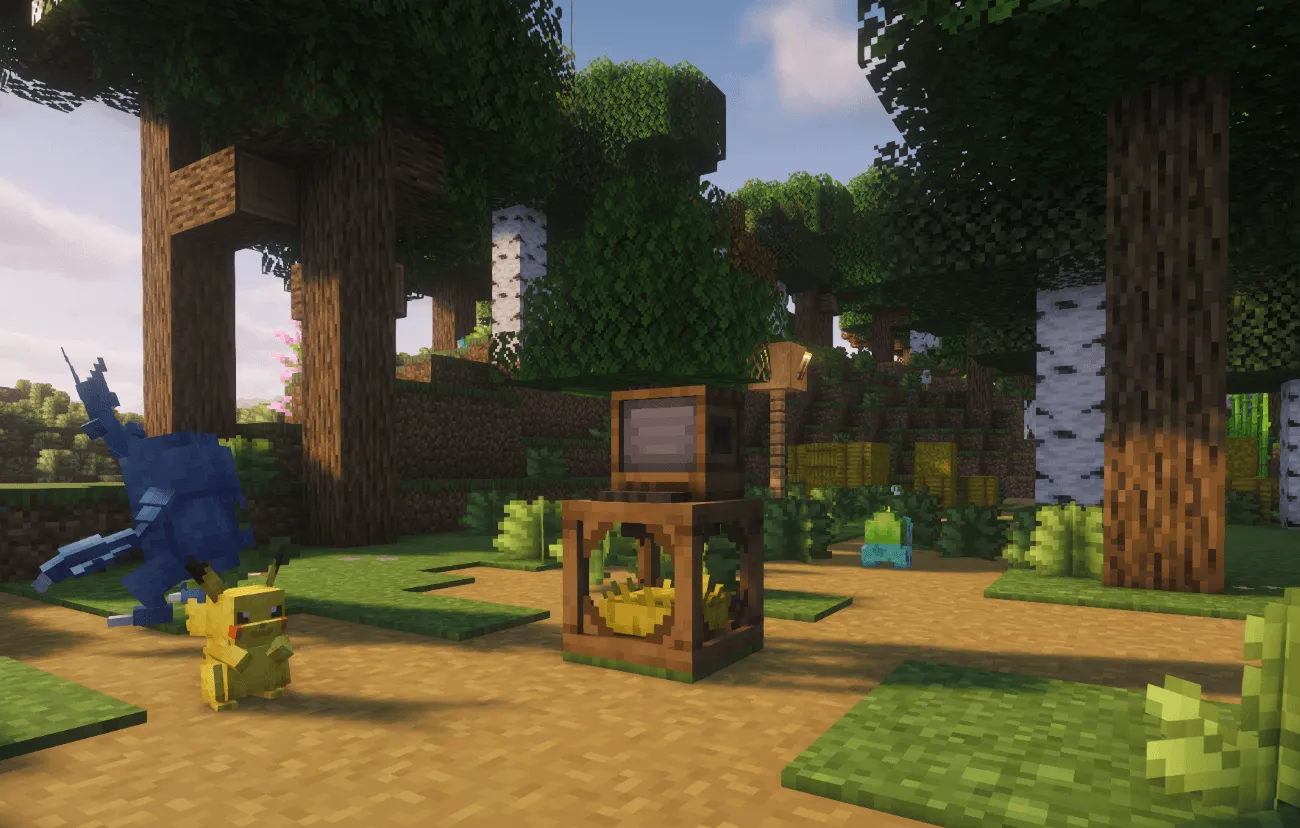 Cobblemon Pasture Enhanced — скриншот 1 (Текстуры, Minecraft)