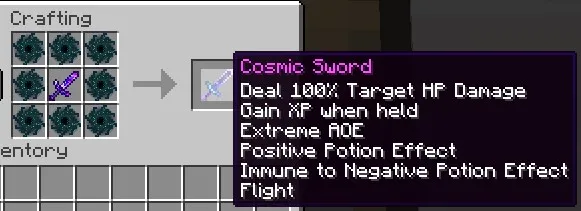 Augment Weapon, Моды, Minecraft