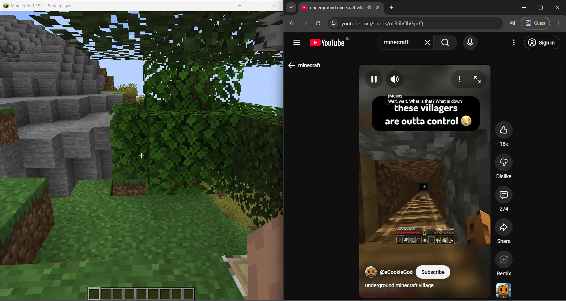 No Pause — скриншот 1 (Моды, Minecraft)