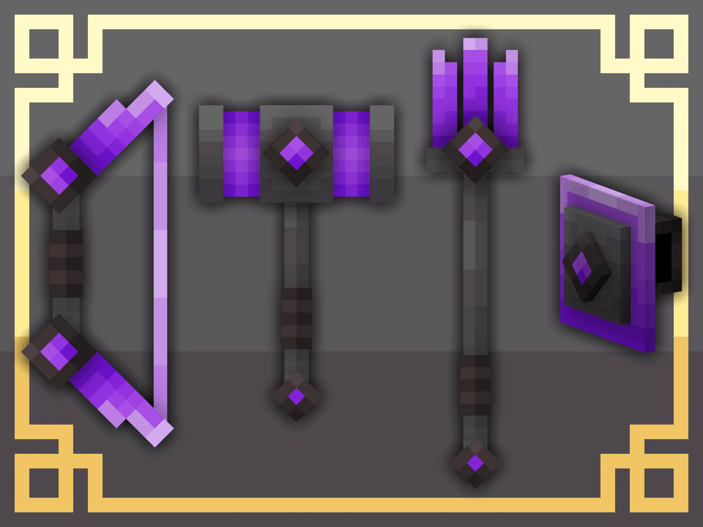 Cyberpunk Samurai — скриншот 5 (Текстуры, Minecraft)