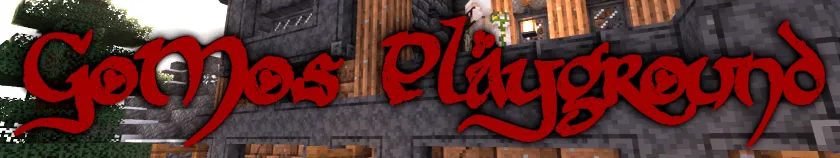 [Discontinued] GoMo's Playground - GP — скриншот 1 (Модпаки, Minecraft)