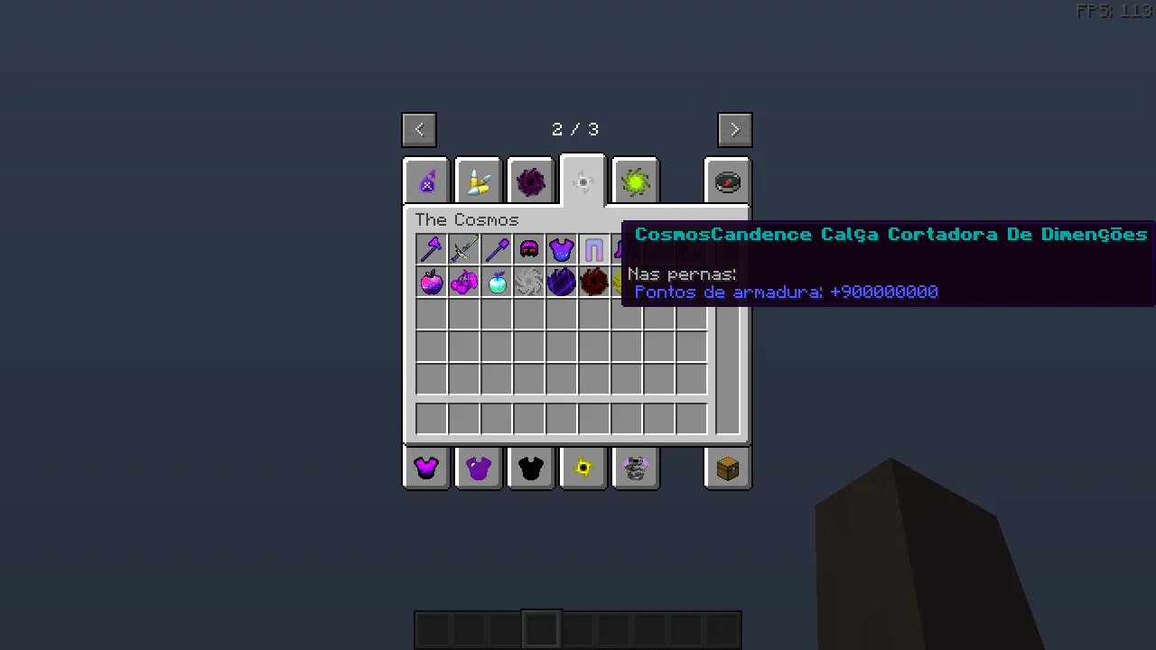 God Of Cosmos 3.2.0.5, Моды, Minecraft