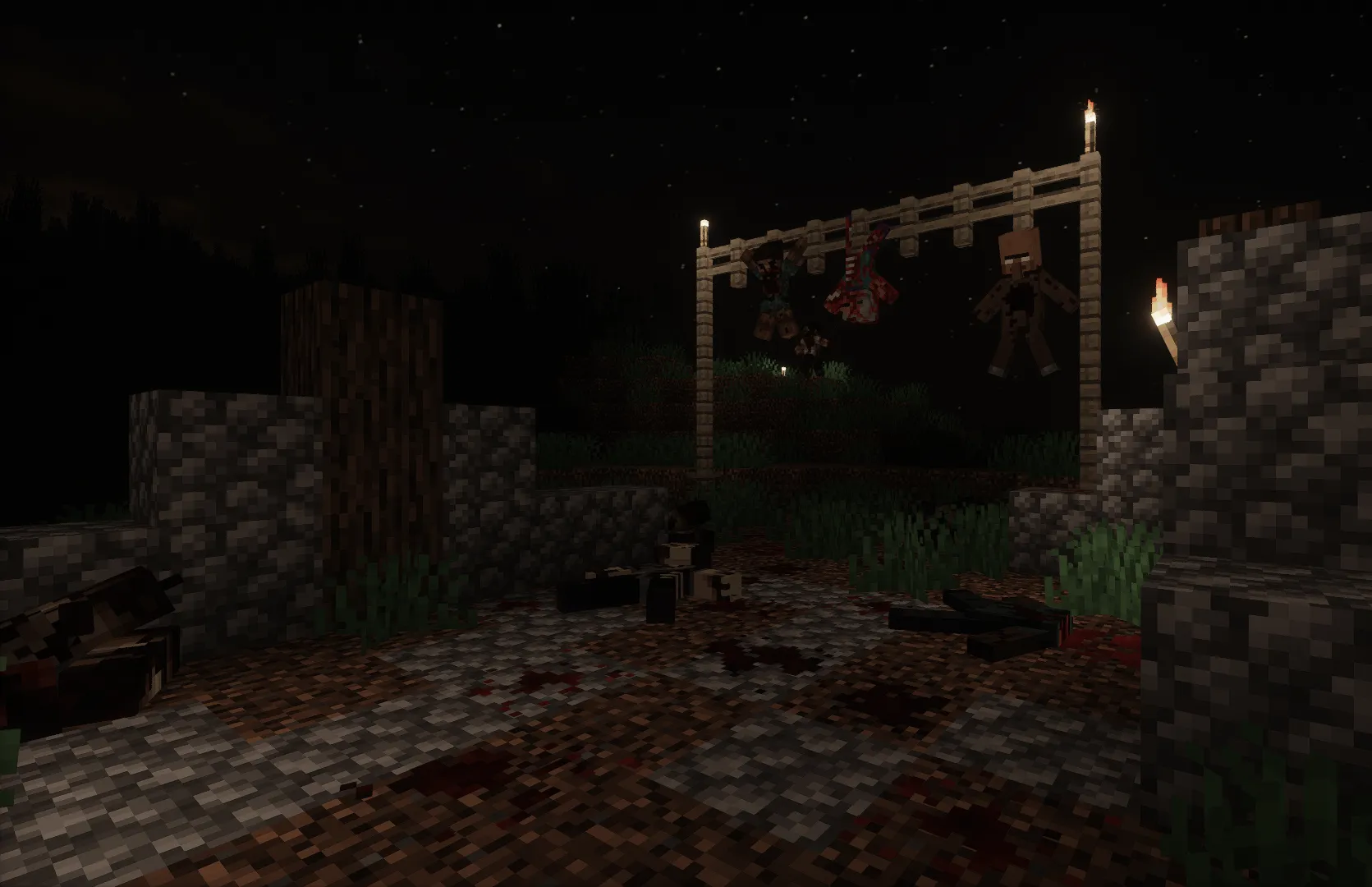 The Midnight Horrors — скриншот 1 (Модпаки, Minecraft)