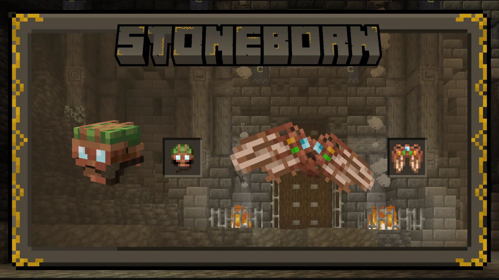 STONEBORN - Dwarven-Fantasy Inspired Gear Overhaul, Текстуры, Minecraft