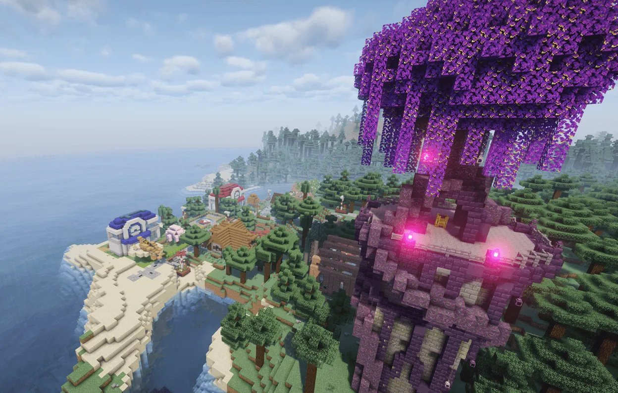 CobbleJourney; Crafting a New Colony — скриншот 2 (Модпаки, Minecraft)