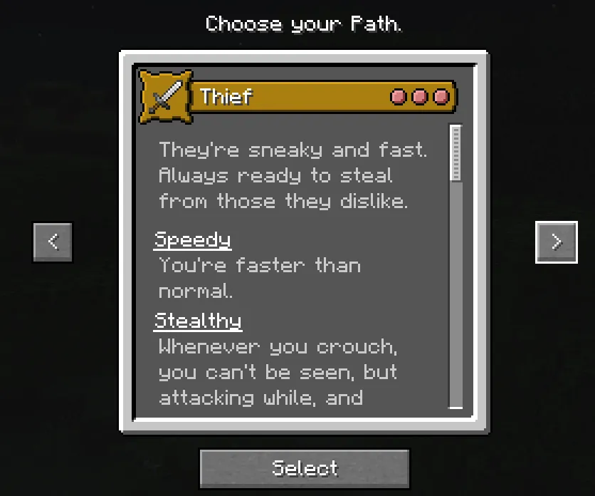 RPG Origins Paths — скриншот 1 (Моды, Minecraft)