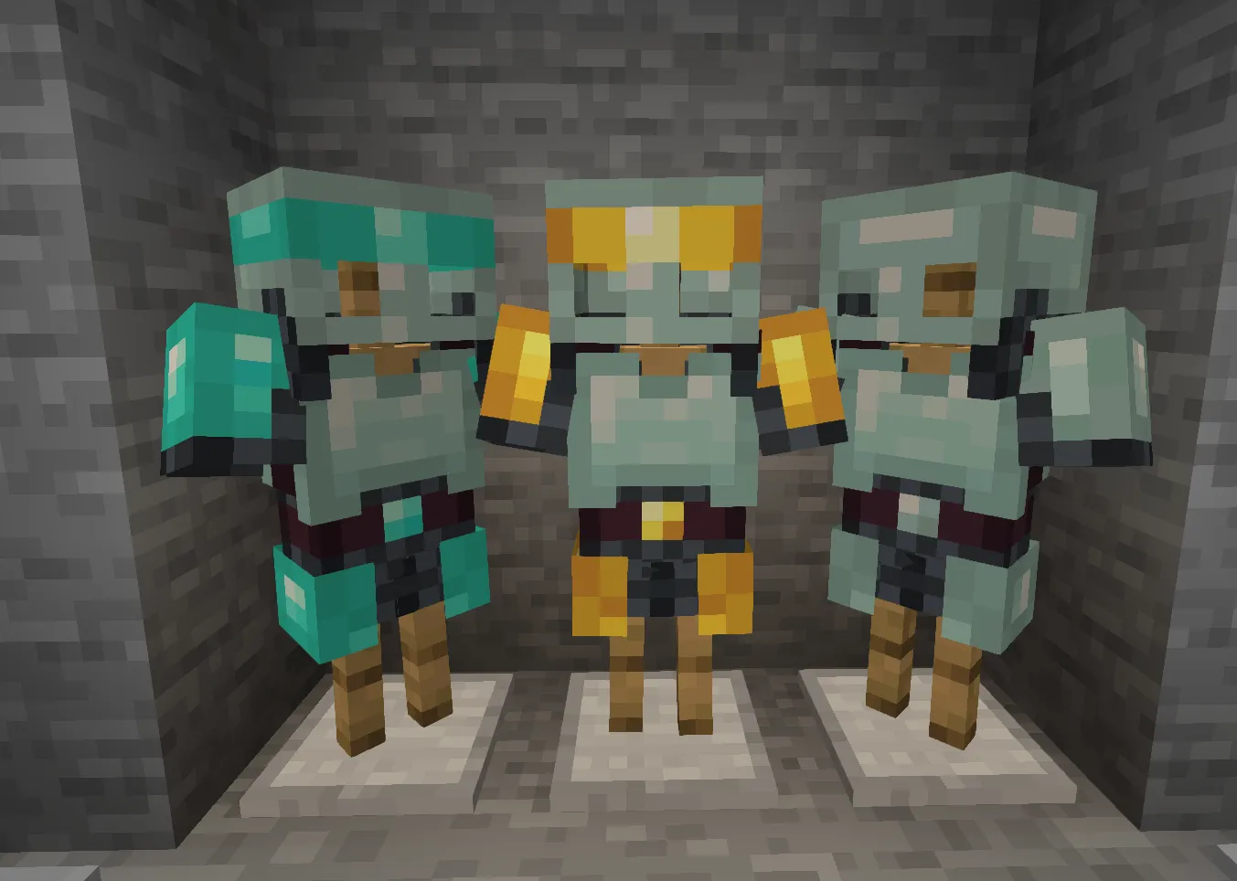 Alternate Vanilla Armor — скриншот 1 (Текстуры, Minecraft)