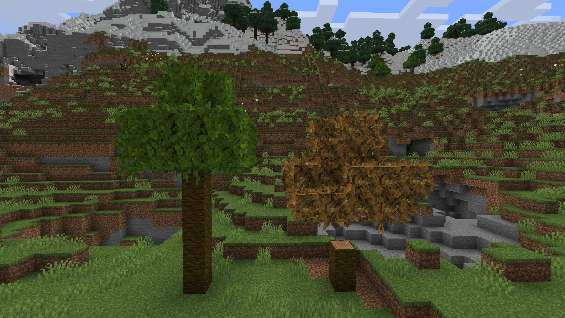 Bushy Leaf Decay — скриншот 3 (Текстуры, Minecraft)