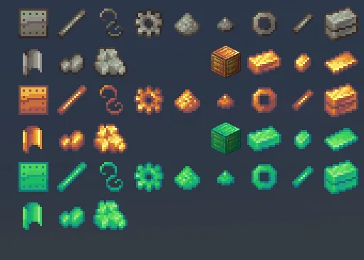 Ropyxa Recourses (RR), Моды, Minecraft