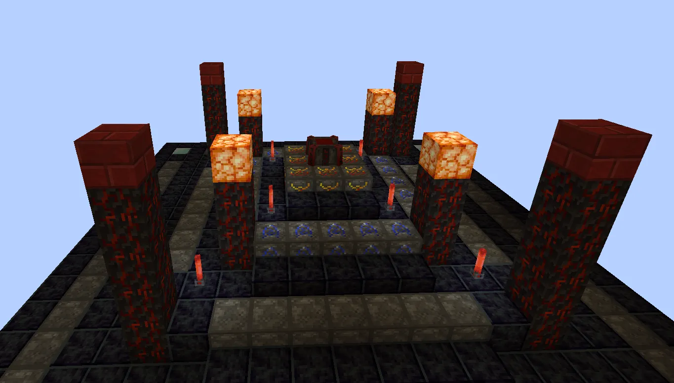 Bloody Skyblock  — скриншот 1 (Модпаки, Minecraft)
