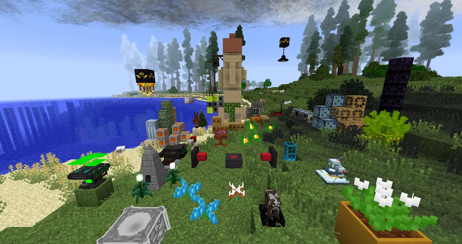 Mush's Mad Monster Modpack — скриншот 3 (Модпаки, Minecraft)