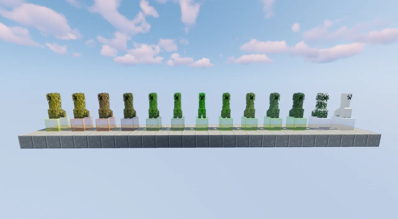 Creepers 303, Текстуры, Minecraft