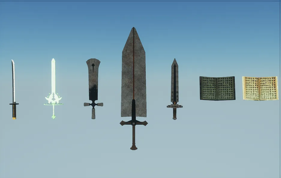 Unnamed Blades, Текстуры, Minecraft