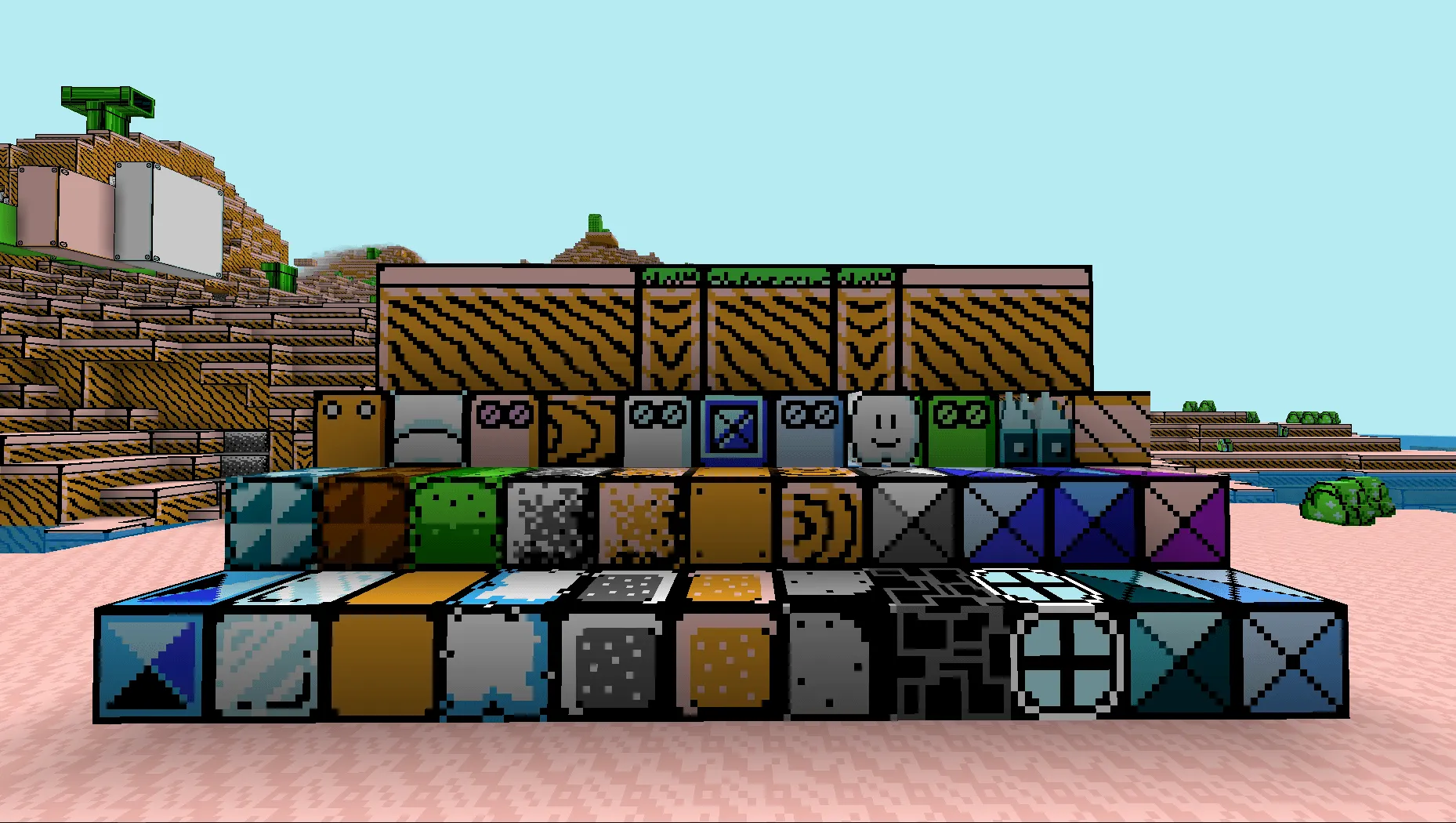 Retro Mario Worlds, Моды, Minecraft