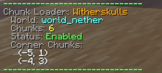 Ultimate Chunk Loader — скриншот 2 (Плагины, Minecraft)