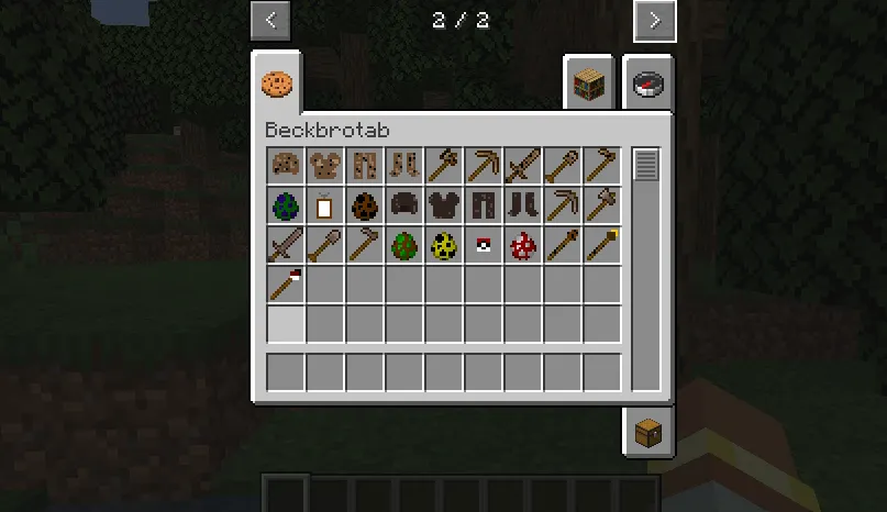 Beckbros mod, Моды, Minecraft