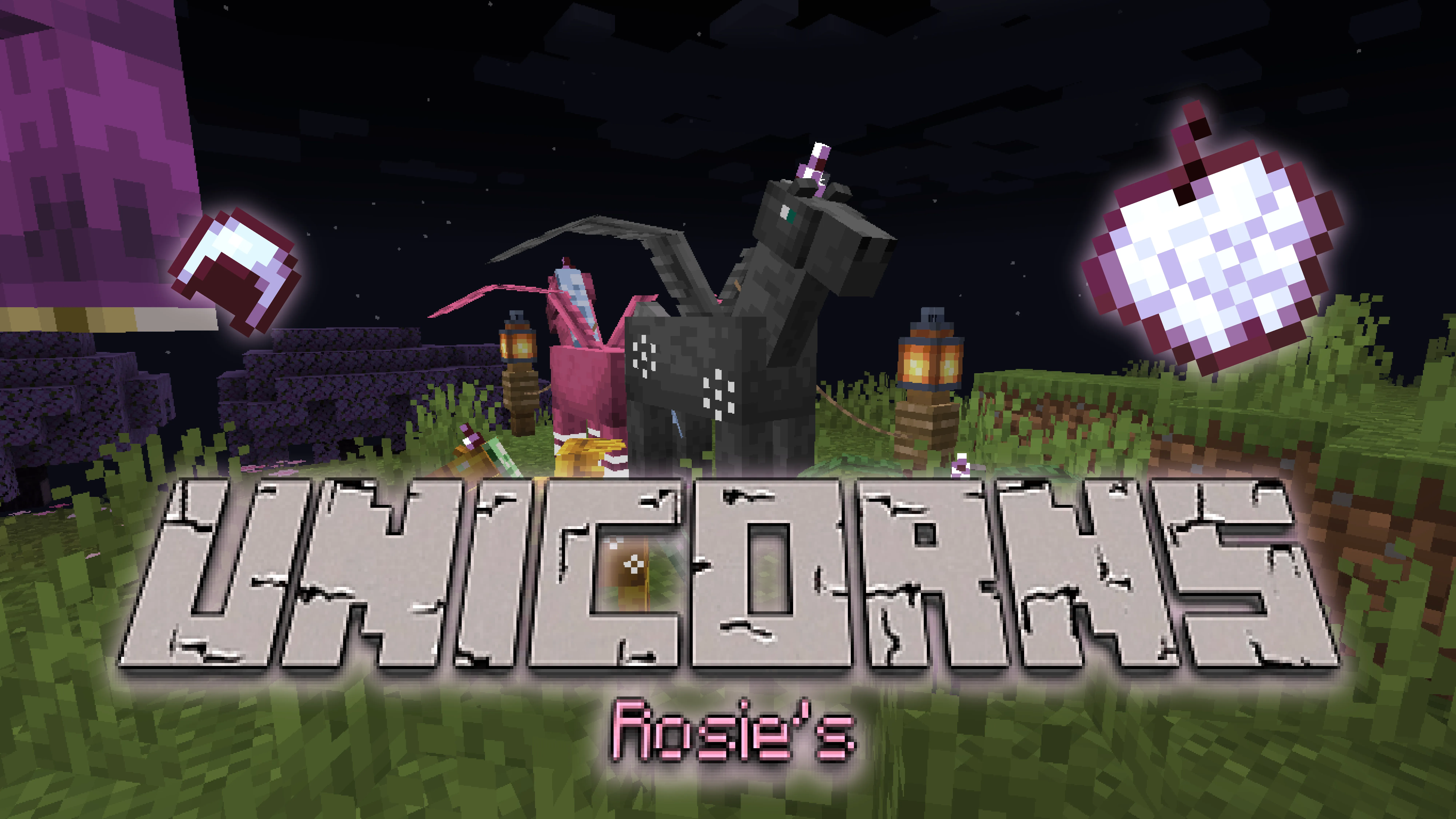 Rosie's Unicorns — скриншот 6 (Моды, Minecraft)