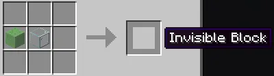 Zaynen's Invisible Block — скриншот 1 (Моды, Minecraft)