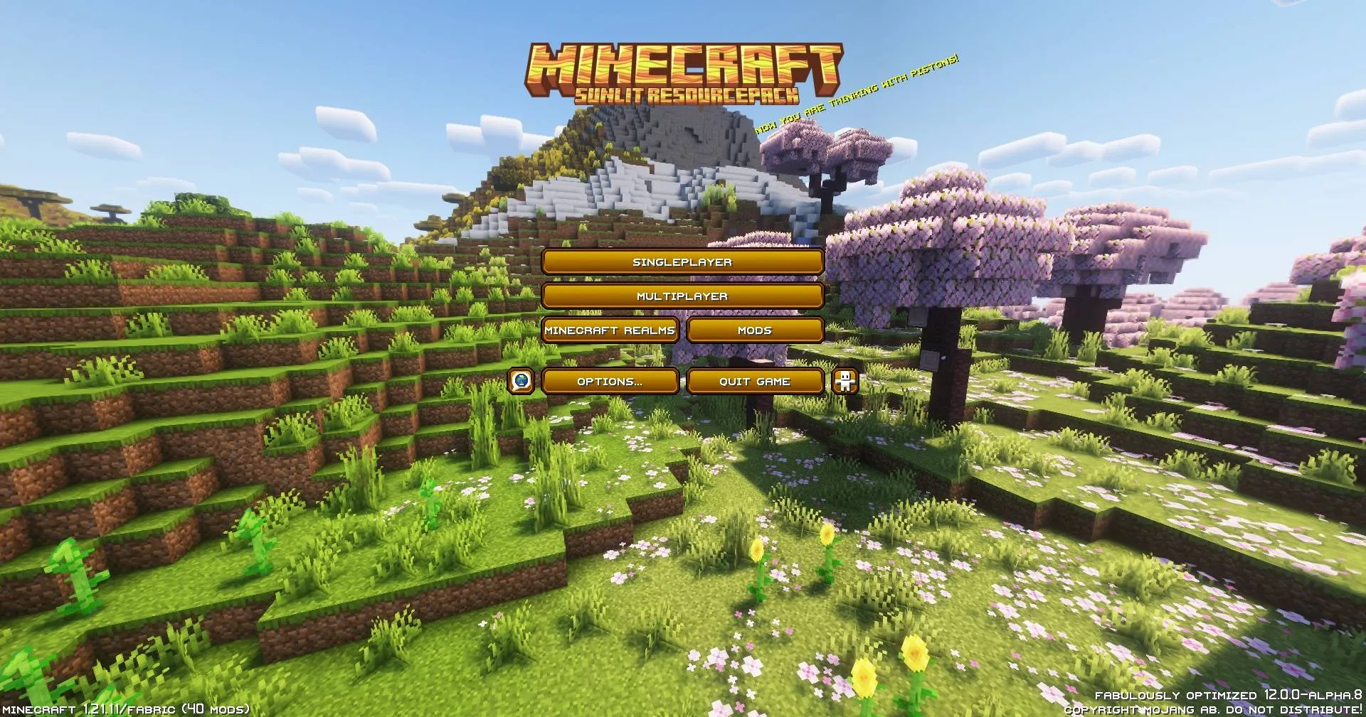 Sunlit Resourcepack, Текстуры, Minecraft