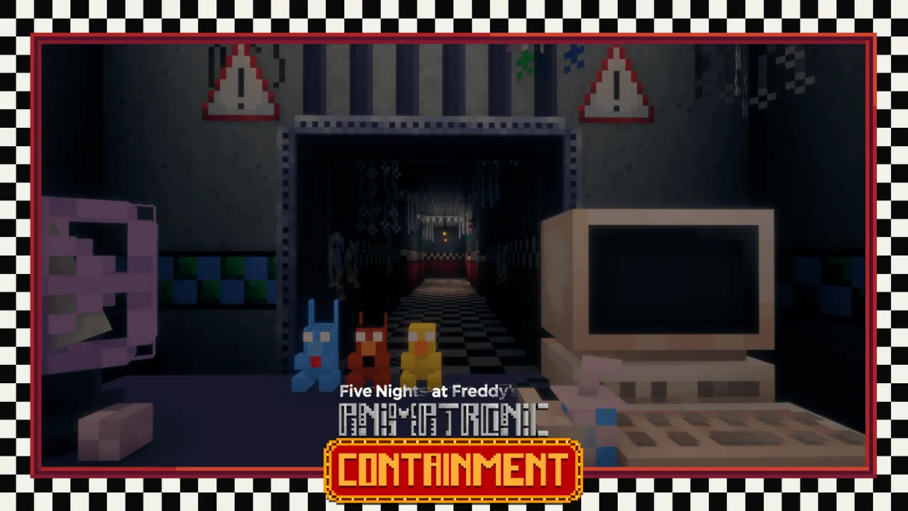 FNAF: Animatronic Containment — скриншот 5 (Моды, Minecraft)