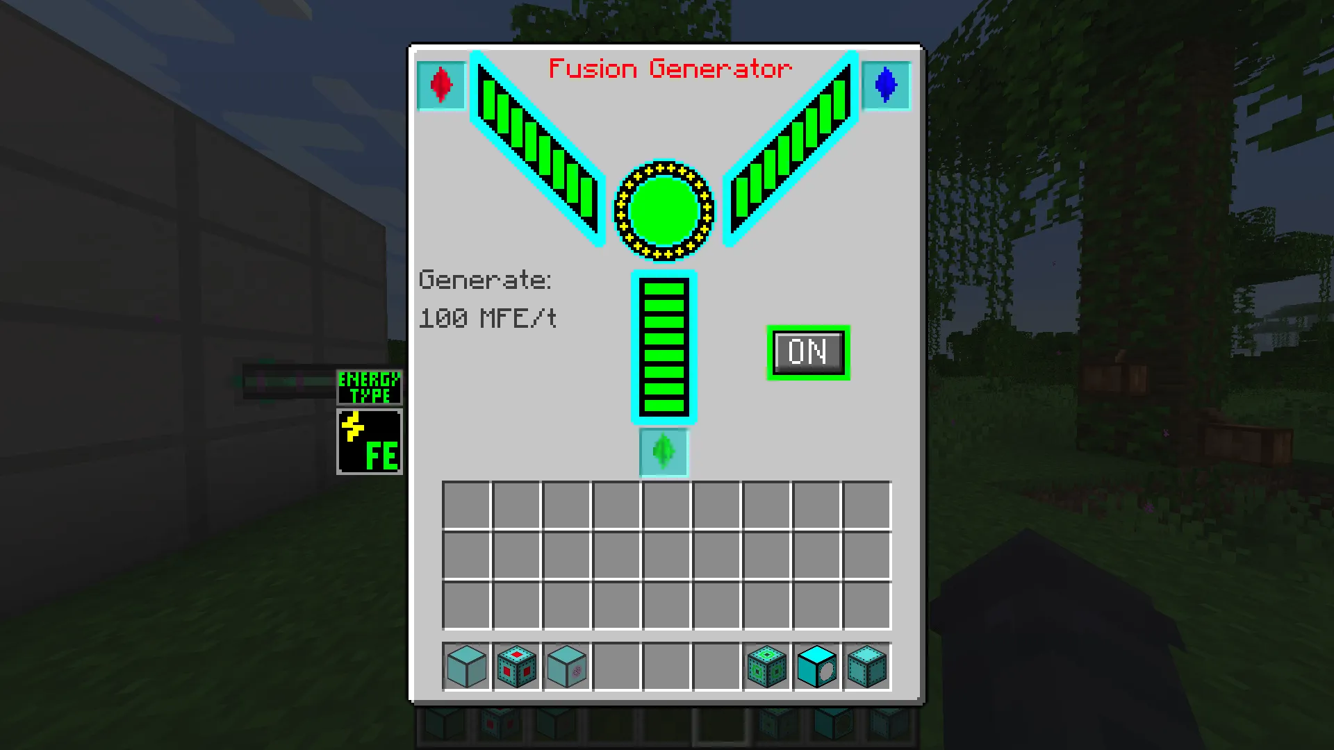 Allien Fusion Generator — скриншот 2 (Моды, Minecraft)