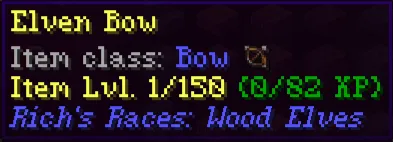 Rich's Races: Wood Elves — скриншот 2 (Моды, Minecraft)