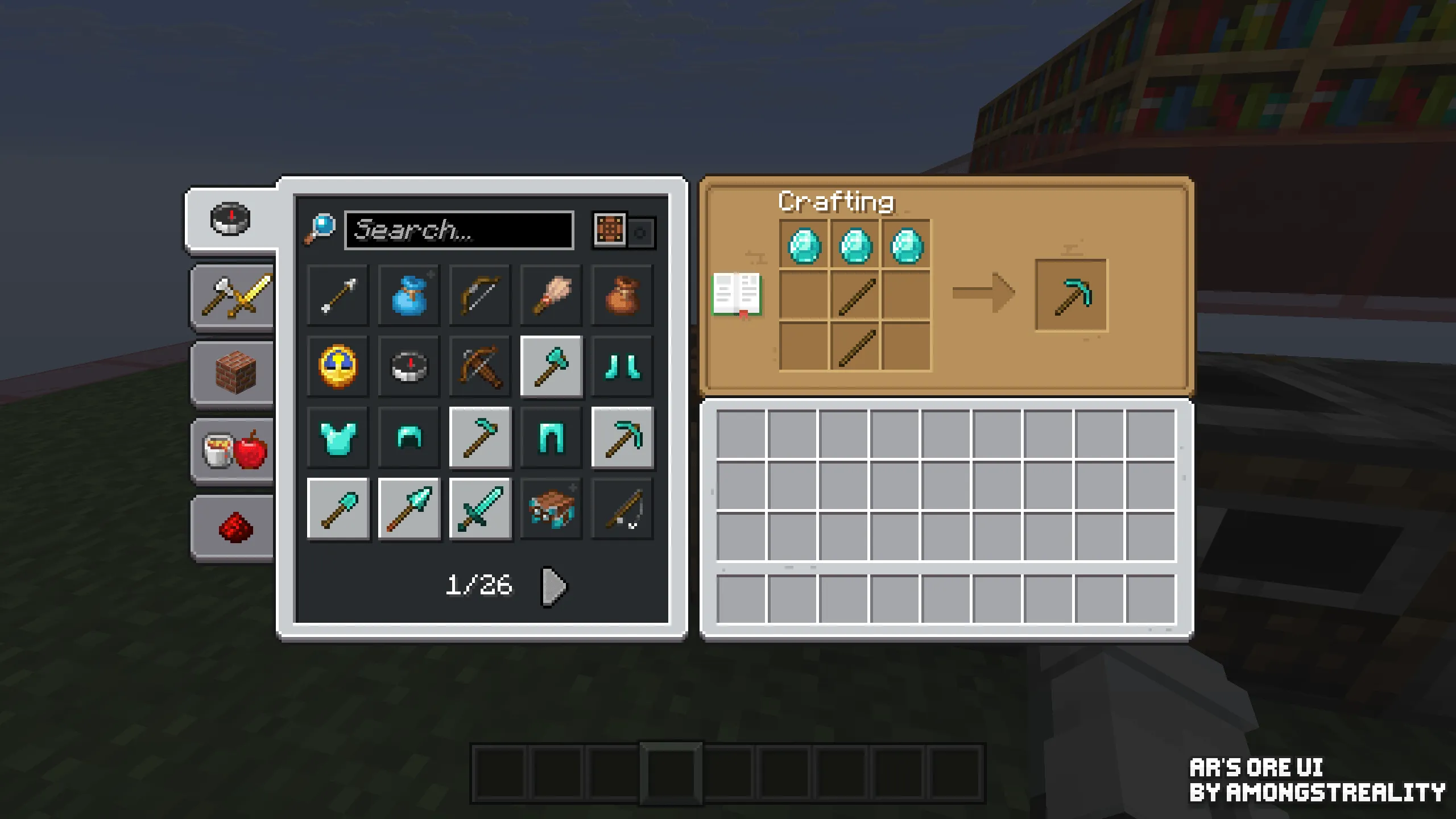 AR's OreUI, Текстуры, Minecraft