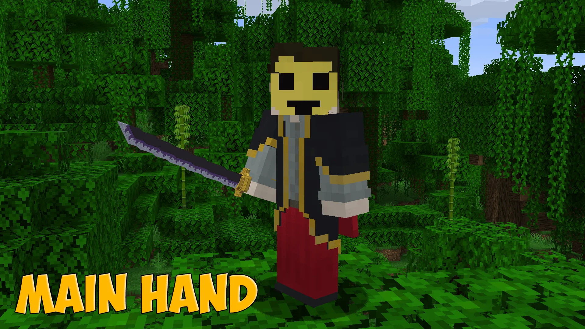 Nidai Kitetsu katana from anime One piece — скриншот 2 (Текстуры, Minecraft)