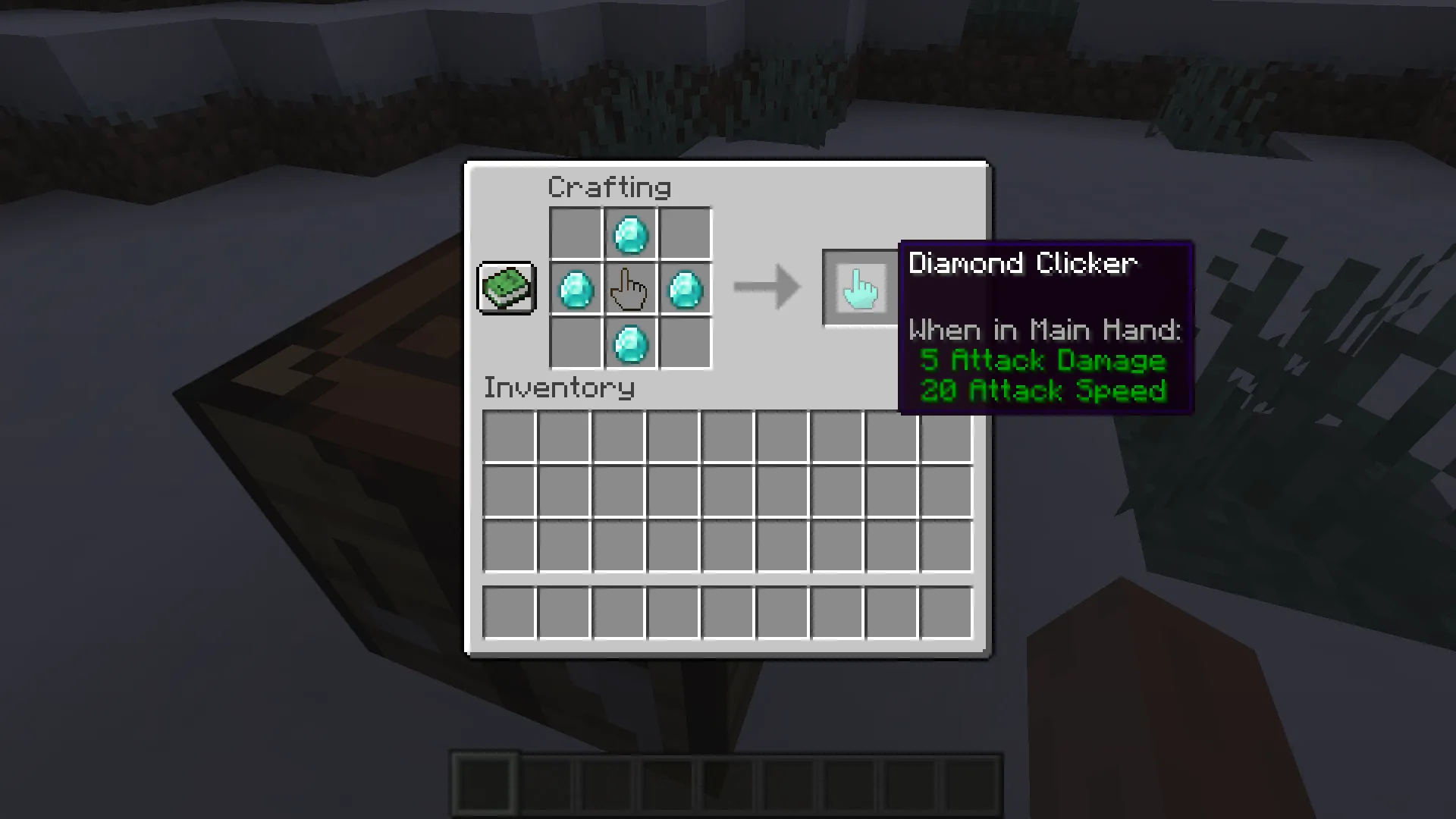 Clicker Weapons, Моды, Minecraft