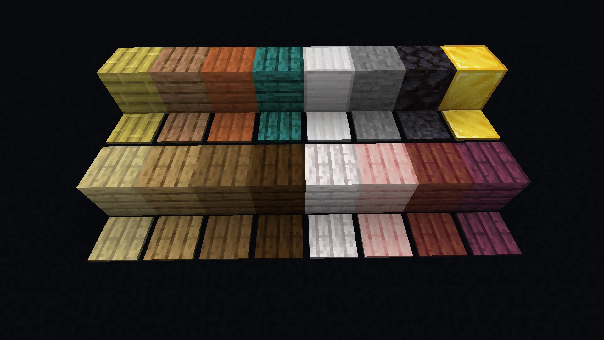 Better Pressure Plates, Текстуры, Minecraft