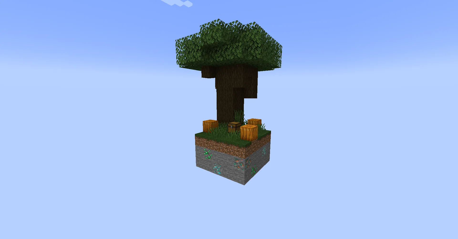 LuckySkyBlock, Карты, Minecraft